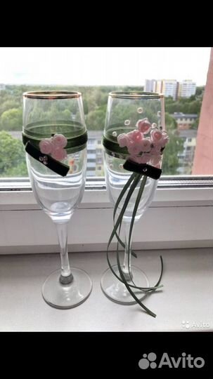 Свадебные бокалы