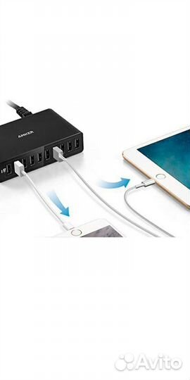 Сетевое зарядное устройство Anker PowerPort 10 60W