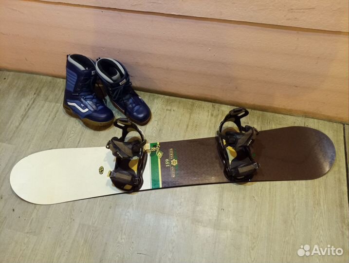 Сноуборд Rossignol 159 см+Drake+Vans. Комплект