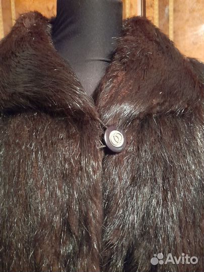 Винтажная шуба из нутрии slavic girl 46-50 р