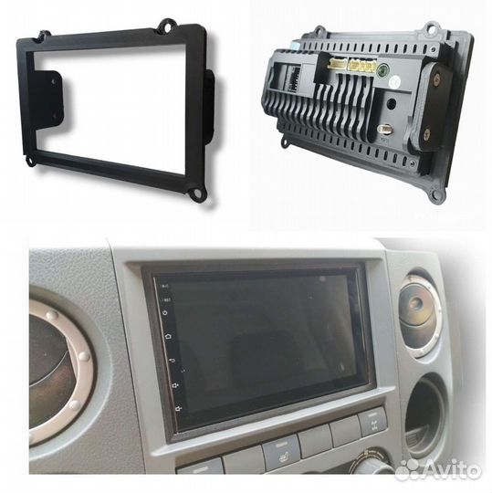 Рамка Газель Некст переходная GAZ Gazel Next 2din