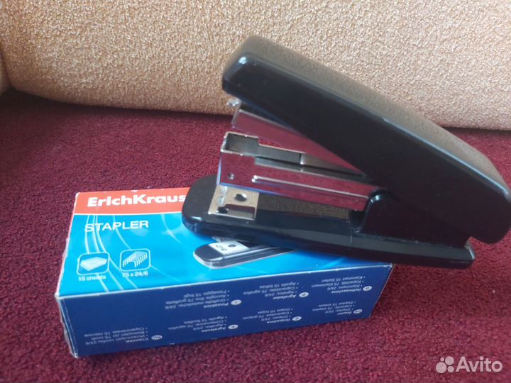 Степлер, скобы, антистеплер, зажимы для бумаг