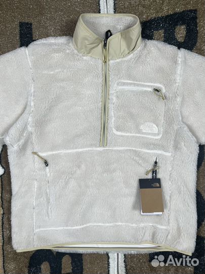 Флисовая кофта The North Face 1/2 Zip White