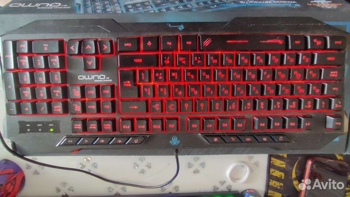 Игровая клавиатура Qumo Dragon War Tarantula