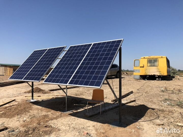 Солнечная батарея в сборе