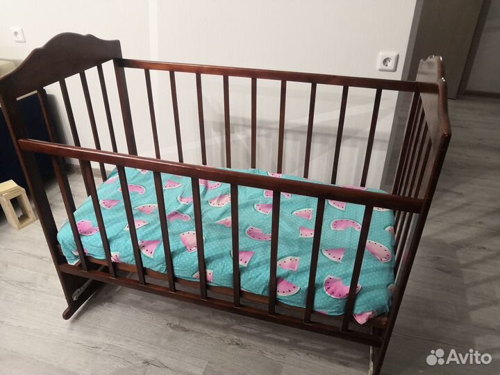 Кровать детская 120x60 с матрасом