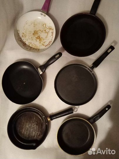 Сковороды, крышки и др