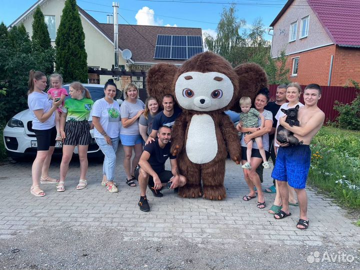 Ростовой Медведь умка и Чебурашка Москва