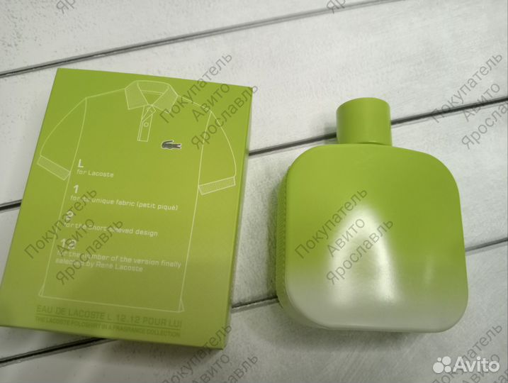 Lacoste l.12.12 pour lui eau fraiche 100 мл