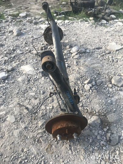 Балка задняя lifan Solano