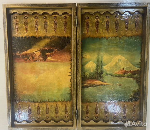 Нарды ручной работы