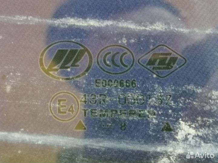 Стекло двери задней Lifan Breez 2008 520