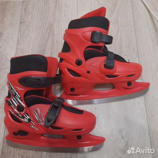 Коньки детские раздвижные 34 37