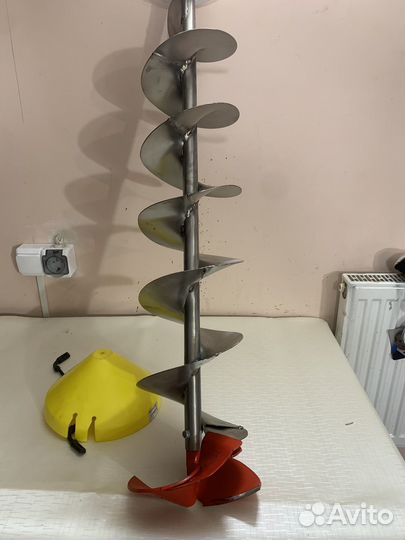 Бур для зимней рыбалки титановый 205 мм