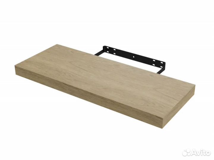 Полка мебельная Oak 60x23.5x3.8 см мдф цвет дуб