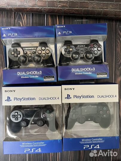Геймпады новые playstation 3/4