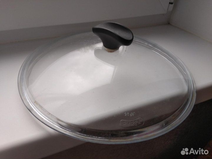 Крышка стеклянная для сковороды 26 см