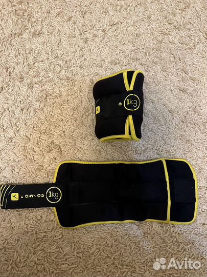 Утяжелители 1 кг domyos