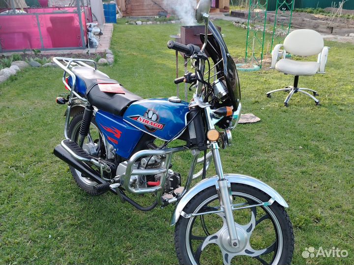 Мопед вираго 110куб с доками