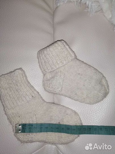 Носки (новые) пуховые и шерстяные
