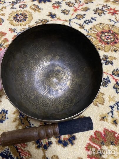 Чаша поющая кованая