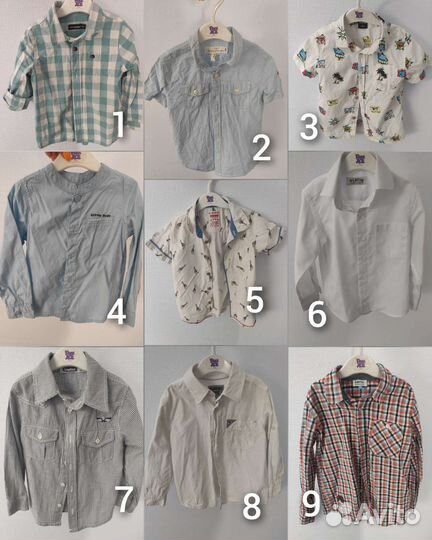 Рубашка на мальчика 92- 98, 104