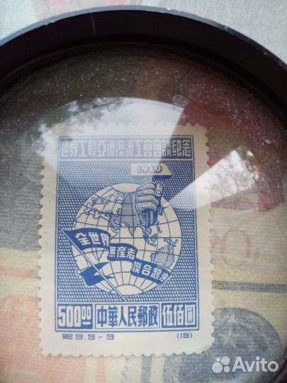 Марка Китай 1949г