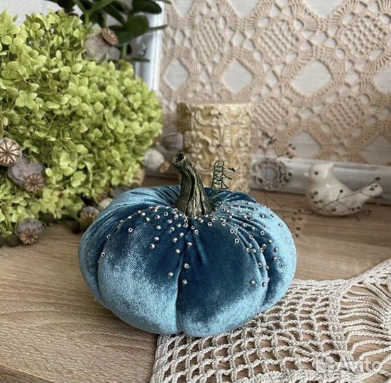 Интерьерные украшения-тыквы