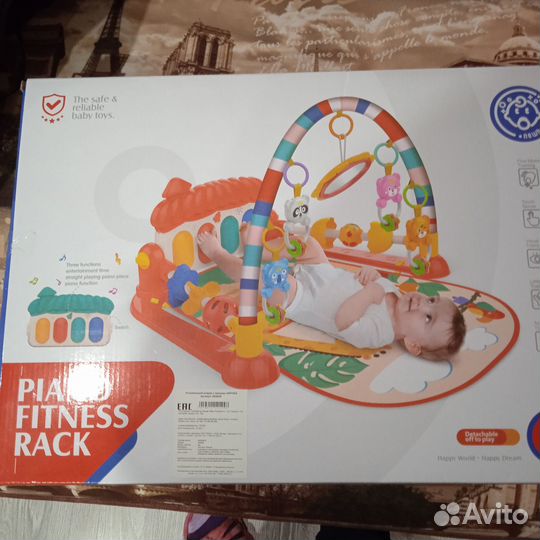 Детский развивающий коврик