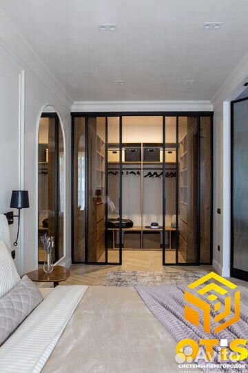 Стеклянные перегородки