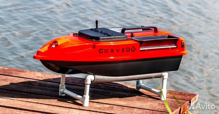 Прикормочный кораблик с GPS и мощным АКБ