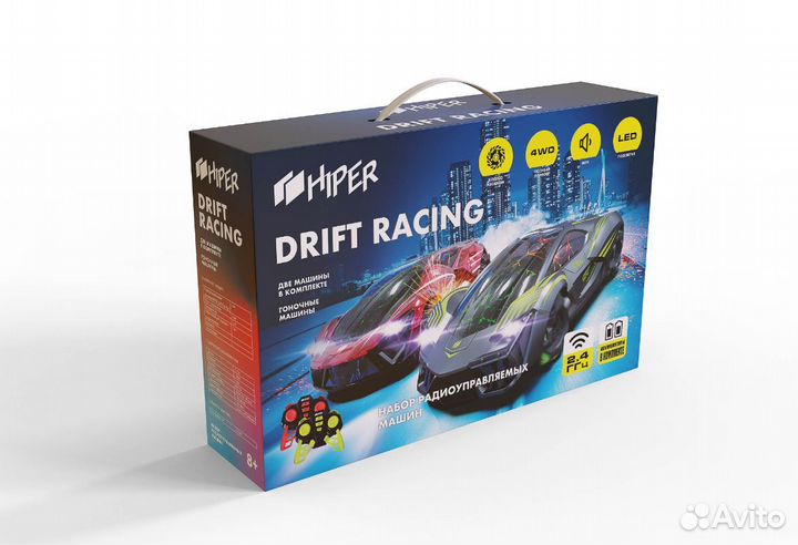 Wi-Fi Радиоуправляемые Машины Hiper Drift Racing