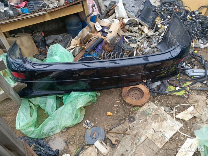 Бампер передний тоета эстима