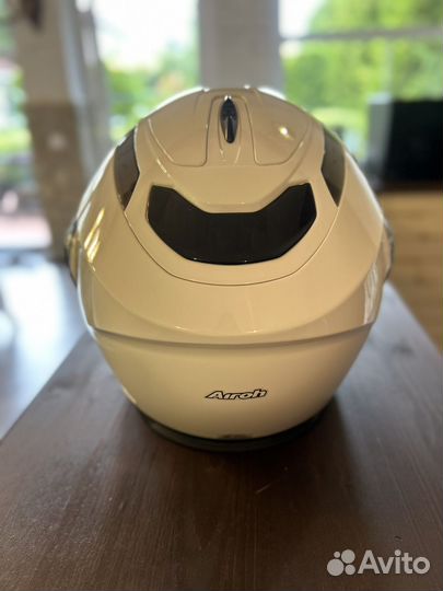 Мотошлем модуляр Airoh Helmet White Gloss