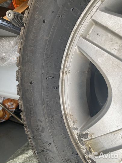 Зимние колеса r16 235/70 на SsangYong