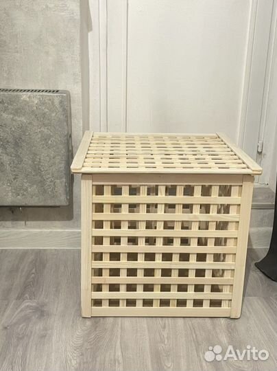 Стол-сундук из сосны + сумка Икеа Герснюгг