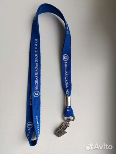 Ленты для бейджей и пропусков с карабином