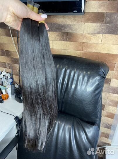 Волосы для наращивания черные