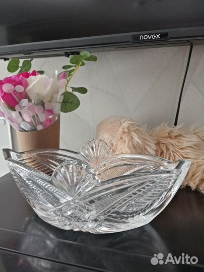 Ваза хрусталь