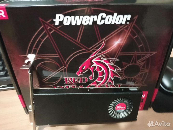 Видеокарта Radeon rx550 4 gb