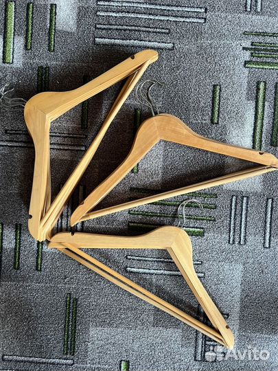 Вешалки плечики деревянные