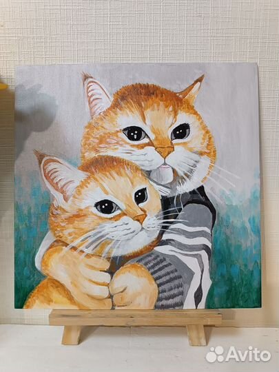 Картина акрилом 