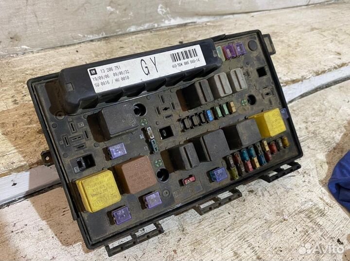 Блок предохранителей Astra h gtc