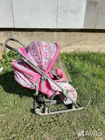 Коляска санки