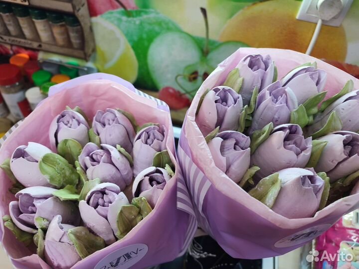 Зефирные тюльпаны