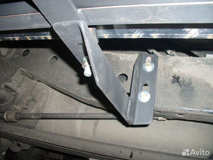 Mazda BT-50 - Пороги с накладным листом 53 мм