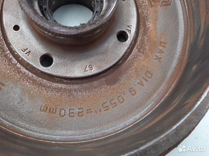 Барабан тормозной Fiat Punto 3 Opel Corsa D