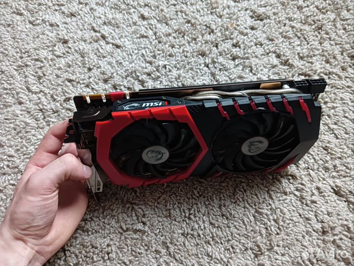 Видеокарта GTX 1070 8gb msi gamming x