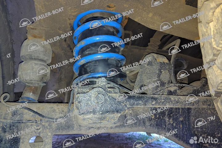 Пневмоподвеска BlackStone L PRO Infiniti QX56 JA60 2004-2010, задняя, 52105