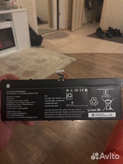 Аккумулятор для ноутбука redmi
